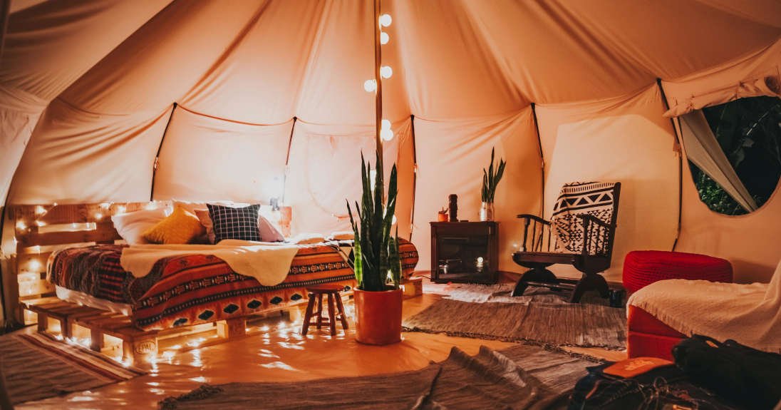 Glamping in luxury